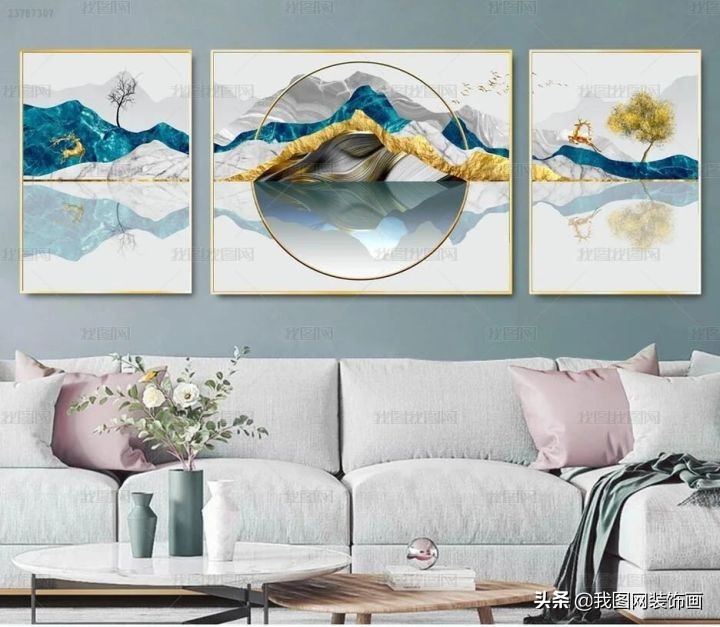 客厅装饰画有哪些选购禁忌,简约风格客厅装饰画