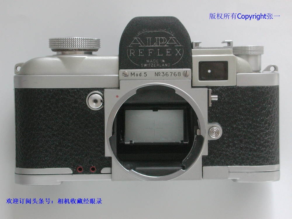 瑞士制造的“名机”：阿尔帕AlpaReflexMod.5型单反照相机