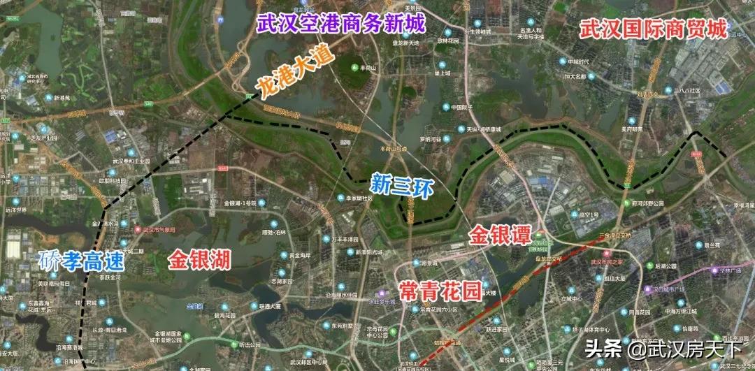 成都三环和武汉三环,武汉三环北扩方案曝光