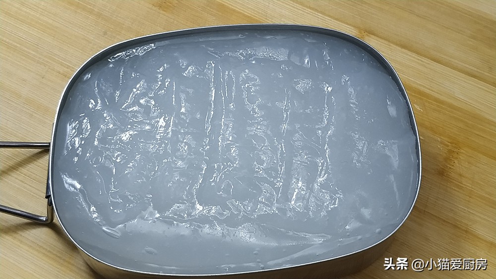 小猫做凉皮,5分钟学会做凉粉
