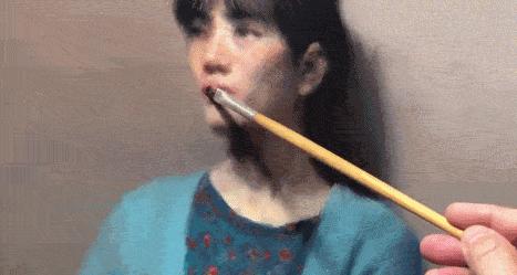 冷军的超写实绘画是造假的?画画40年代的作品都在这了,你来鉴别