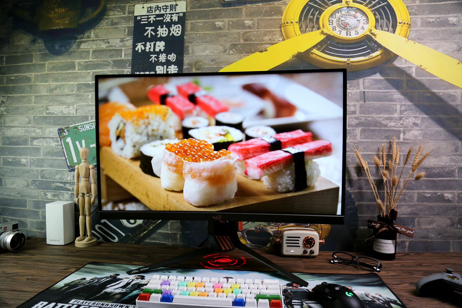 华硕rog玩家国度32英寸电竞显示器,华硕rog玩家国度显示屏测评