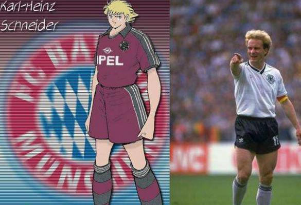 宋代足球小将动漫人物图,足球小将回忆动漫