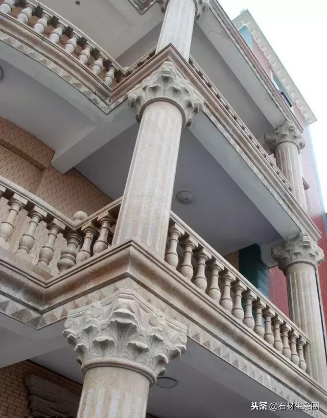100种石材栏杆图片大全,汉白玉石柱栏杆多少钱一米