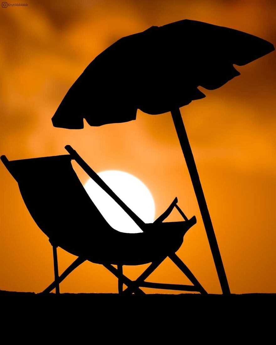 这名创意摄影师，为拍摄夕阳而疯狂！唯美作品令人着迷