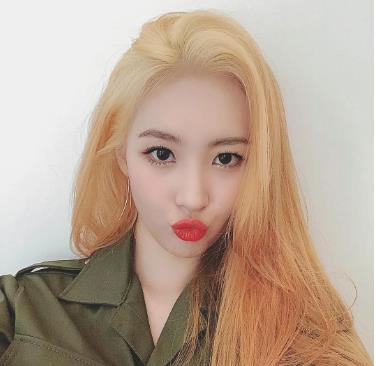 韩国女明星lisa发色棕色,韩国女艺人发色温柔显白