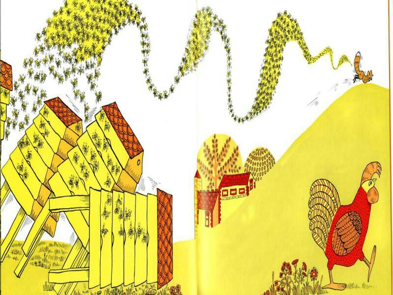 母鸡萝丝去散步故事背景音乐,一个母鸡散步的故事