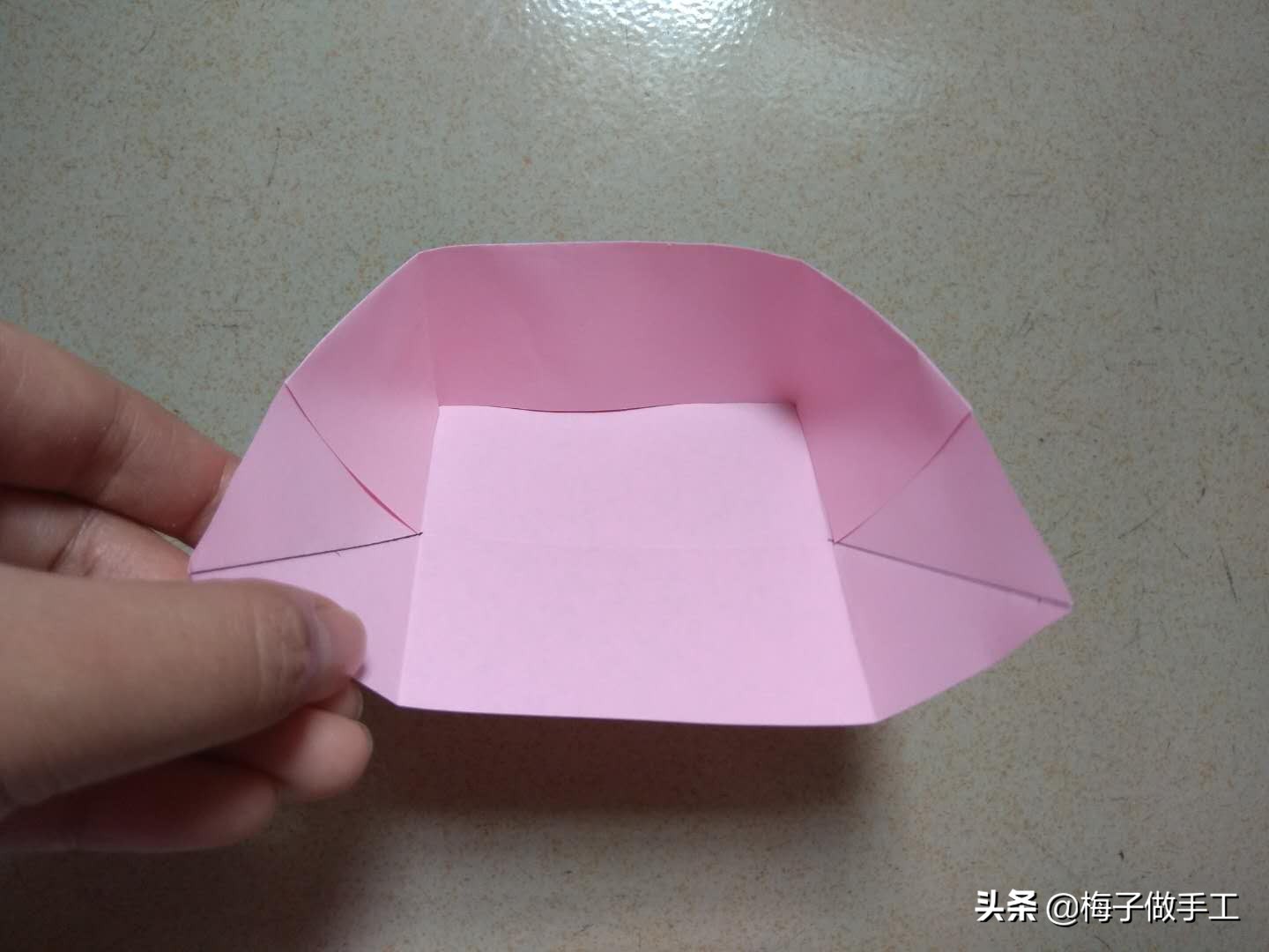 纸盒子折纸大全教程简单又漂亮,折纸抽纸盒手工简单又好看