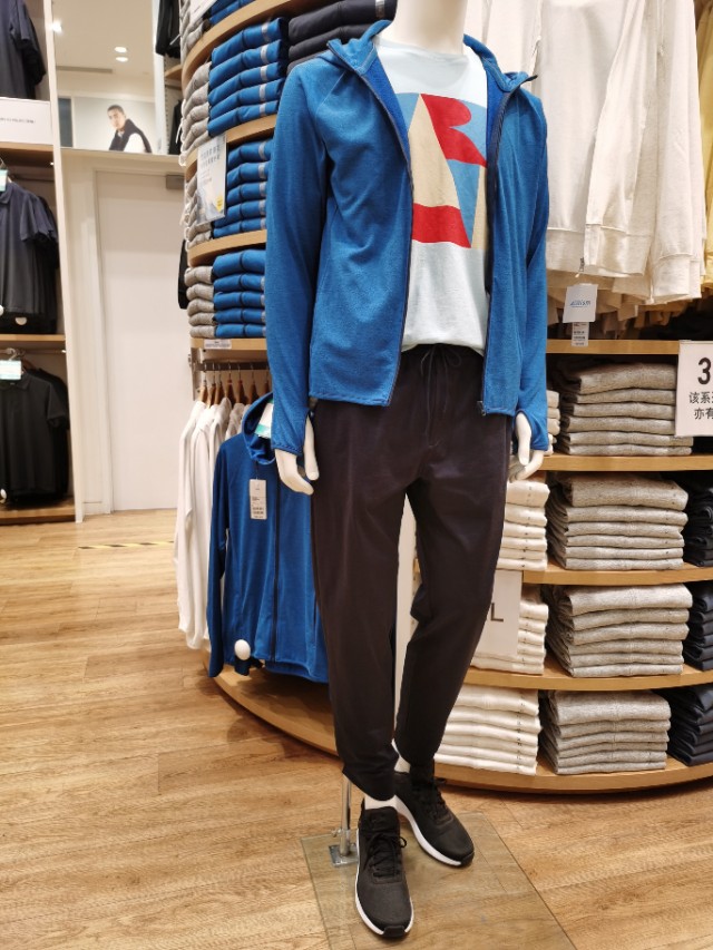 优衣库和gu和无印良品质量区别,日系牛仔衬衫男优衣库