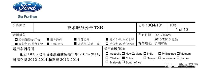 央视曝汽车生锈,央视曝光福特车