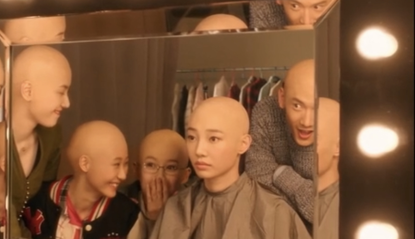 张馨予杨迪何捷沈梦辰,张馨予光头汪涵