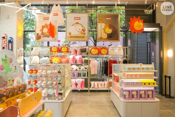 linefriends成都远洋太古里店,成都太古里linefriends实体店