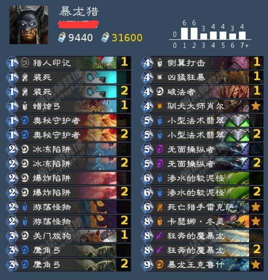 炉石传说可怜的弱者,炉石传说标准蓝白猎