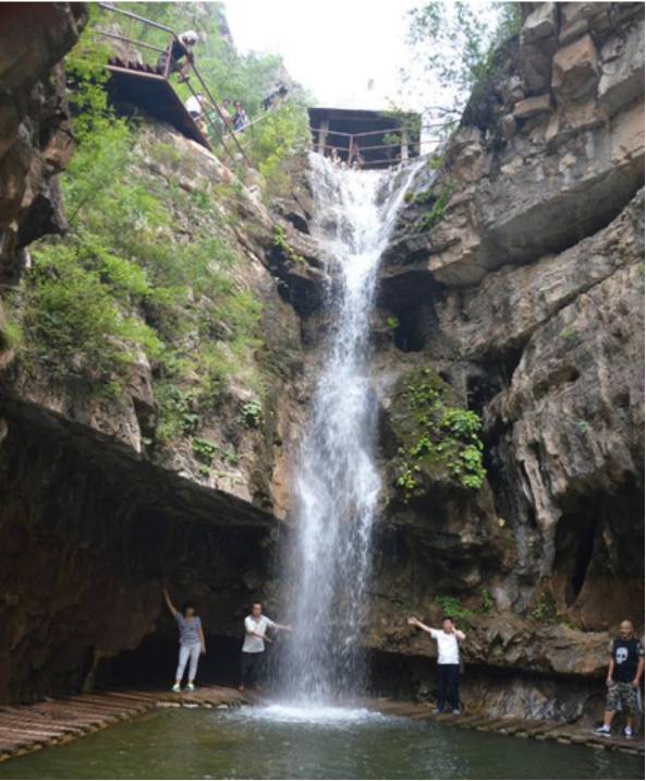 涉县大瀑布,河北的九大风景
