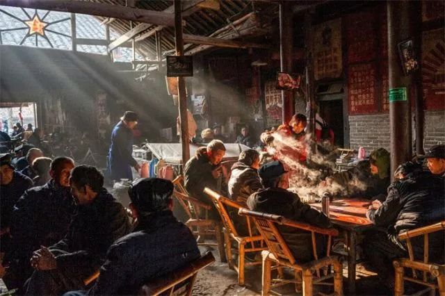 彭镇老茶馆背后的故事,彭镇老茶馆一条街