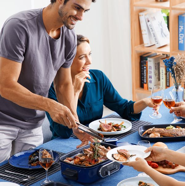 来自英国的网红多功能锅，煎、烤、炖、煮、蒸，一锅吃天下