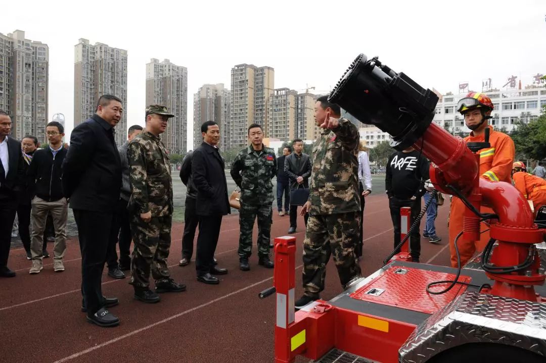 四川省学校“119”消防宣传教育月启动仪式在德阳举行