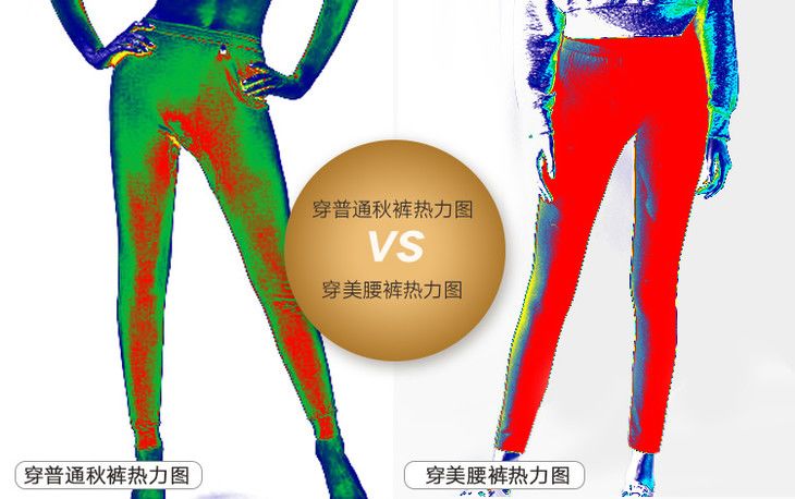 自带瘦腰神器的裤子,一条裤子能瘦肚子