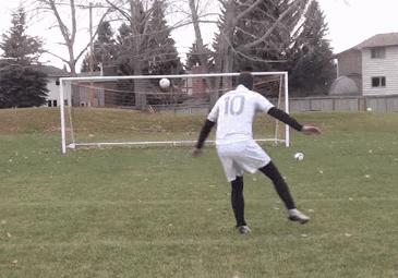 超远弧线射门技巧及训练方法,三种射门训练方法