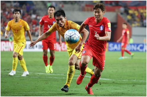 让五星红旗飘在世界杯上,让五星红旗飘扬在全世界