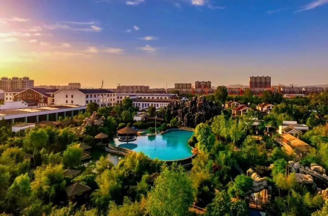 临朐揽翠湖温泉度假村冬季,临朐揽翠湖天沐温泉客房