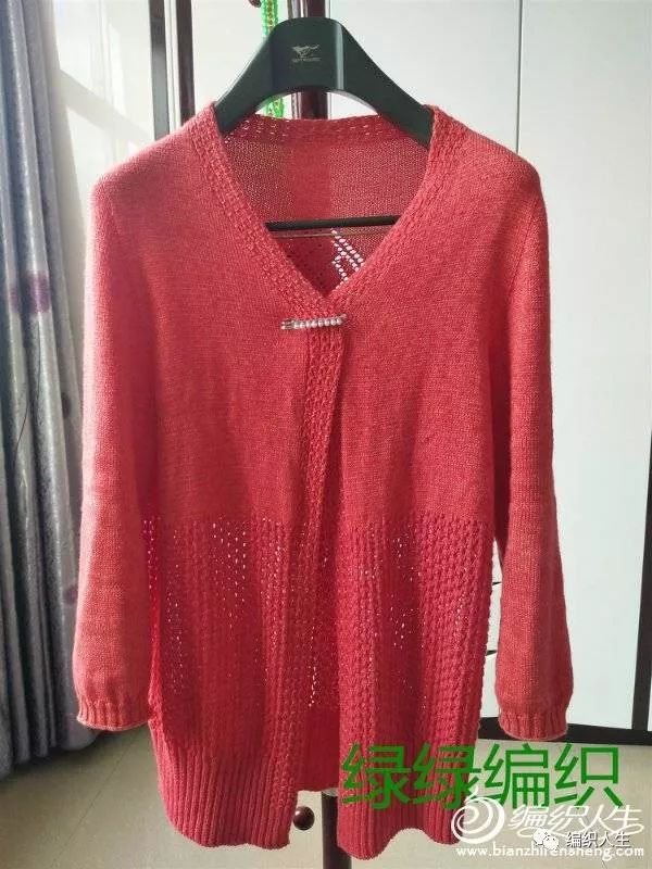 棒针开衫从上往下织视频教程,棒针开衫从上往下织教程视频