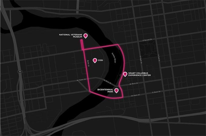 哥伦布的智能城市新进展：首辆电动自动化巴士上线无人机和数据集合力解决交通问题