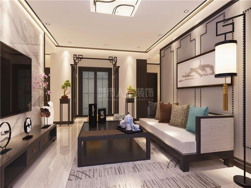 仅仅花了6万元，就把149.89平米的四居室装修的美轮美奂！-金辉悦府装修