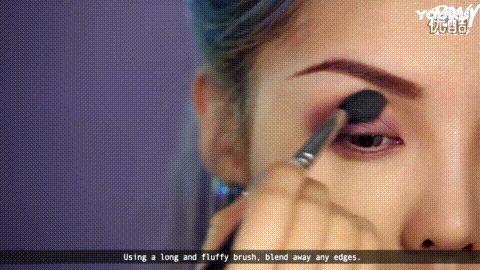 如何用一盘眼影画全妆教程,不需要手法跟技术的基础眼影画法