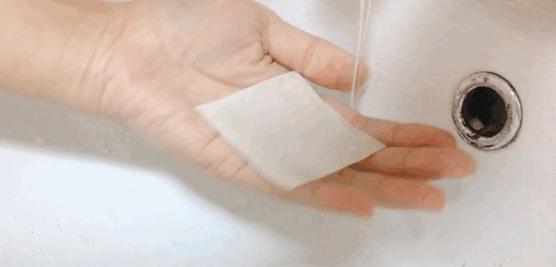 洁面黑科技!一张小纸片,洗脸护肤全搞定!出门再也不带瓶瓶罐罐!