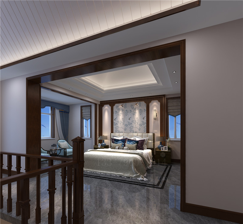 160平方房子纯中式装修风格,140平米小户型中式装修效果图