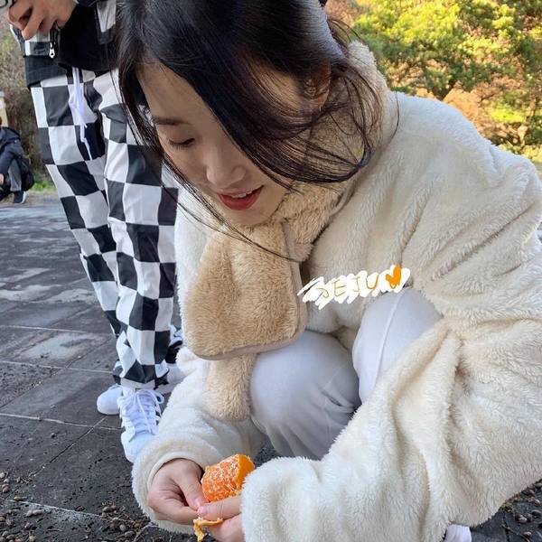 iu穿衣打扮,IU济州岛打卡