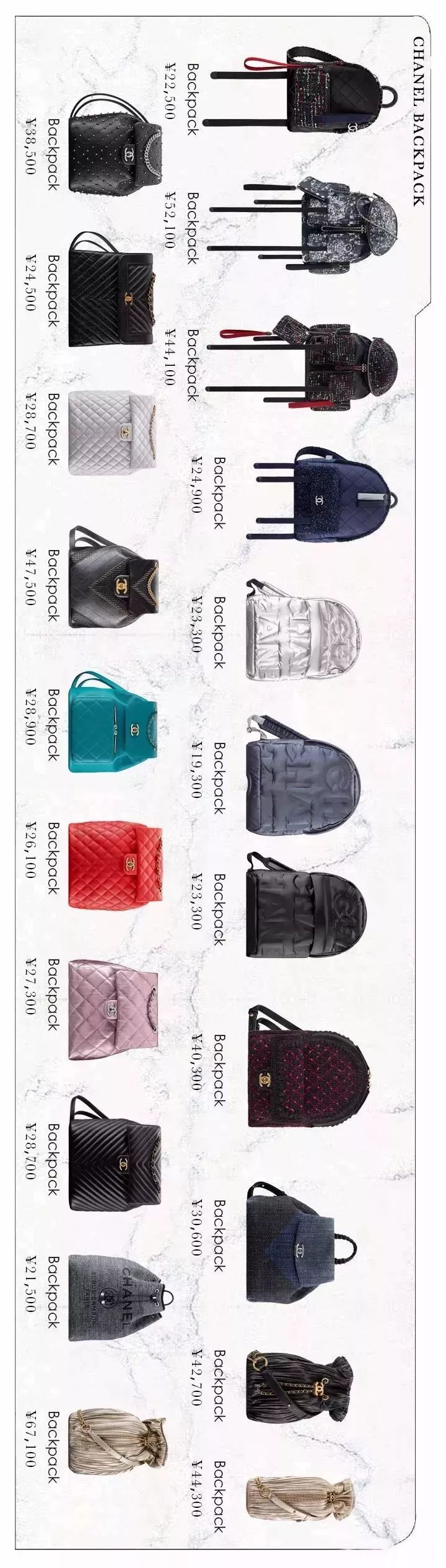 买一个gucci包包,第一只chanel包