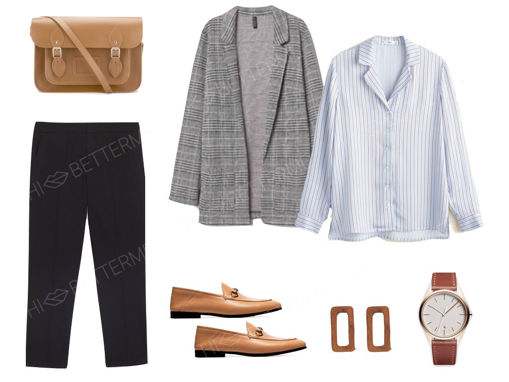 简单大方的穿搭满满的高级感,高级简约风穿搭40岁