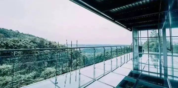 川西竹海玻璃栈道,川西竹海峡谷高空玻璃栈道