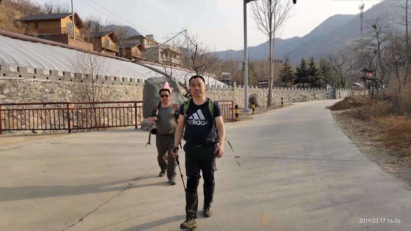 济南梯子山穿越徒步攻略,长清梯子山一日游最佳路线图