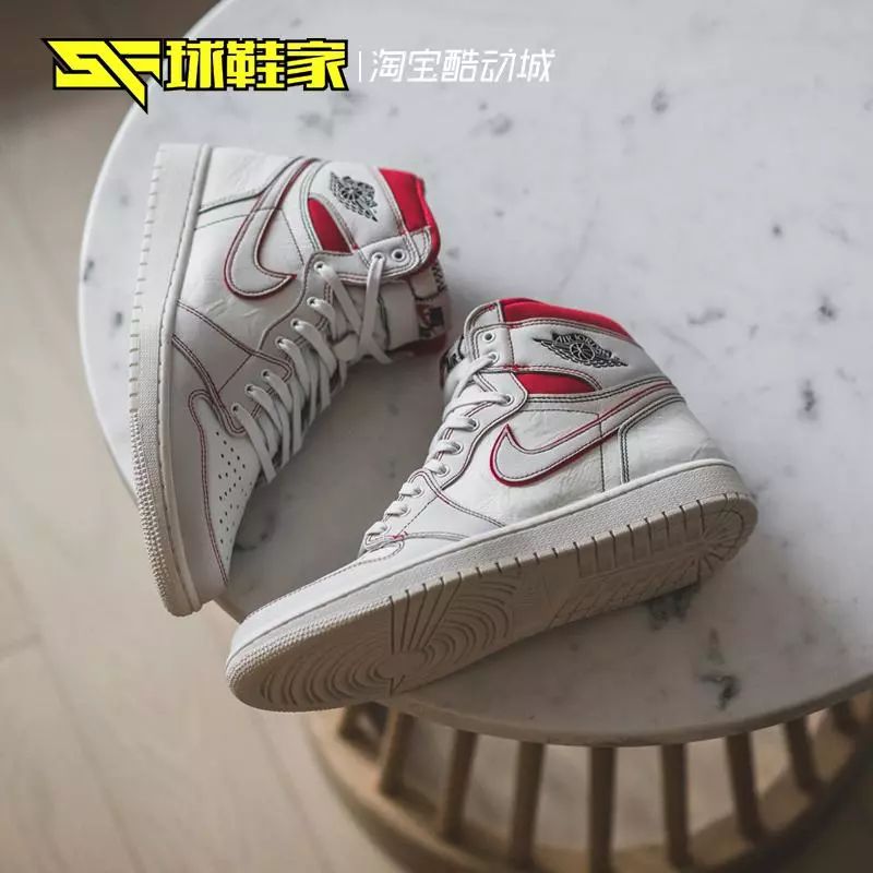 aj1的灰金钩和白色金钩,aj1小倒钩和红钩黑脚趾