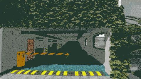 天桥地下停车场,天桥健身中心地下停车场