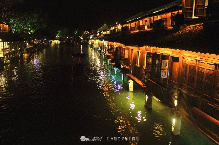 乌镇夜色唯美句子,乌镇夜色美景