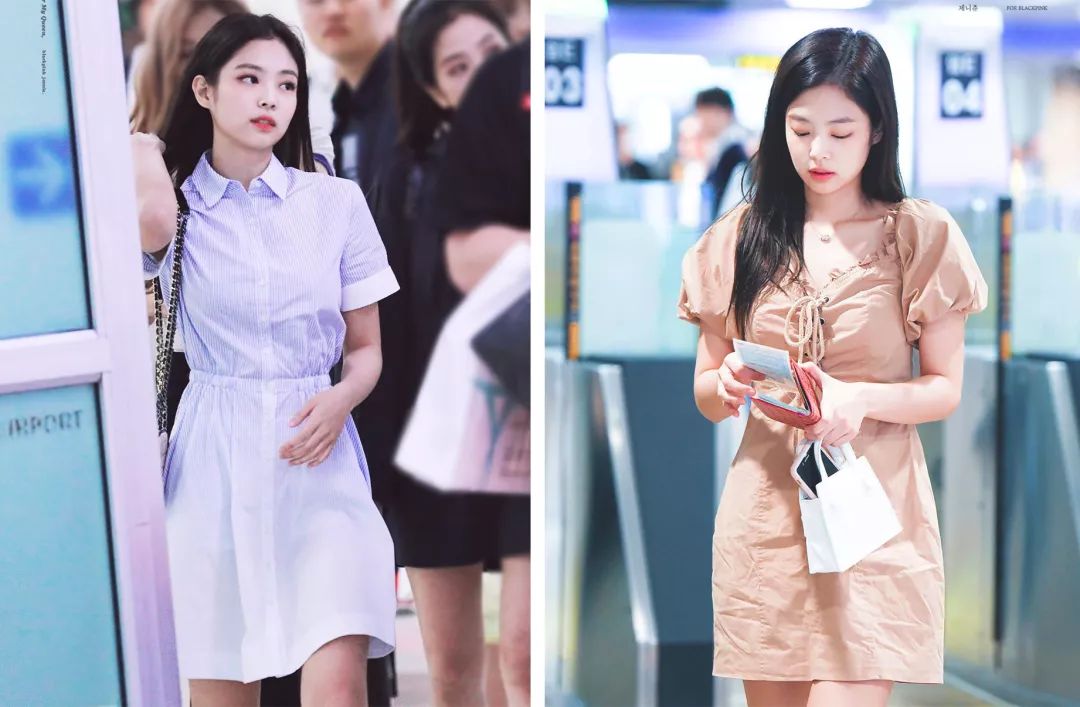 韩国小姐姐温柔白裙穿搭,穿制服很有气质的韩国小姐姐