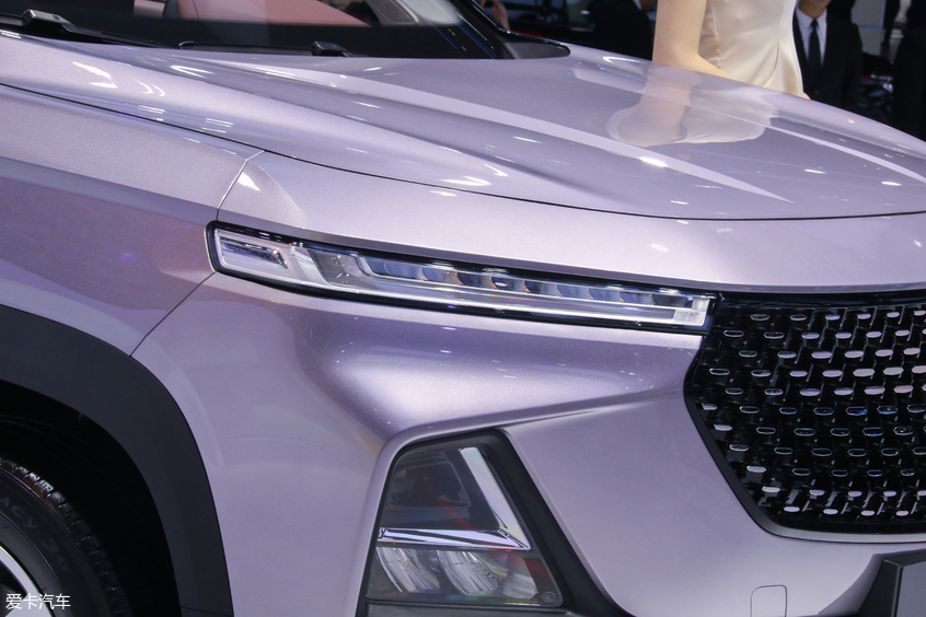 北京车展炫酷车灯,上海车展车灯展示