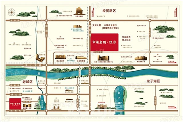 蚌埠淮上区房企,房企助推城市品质提升