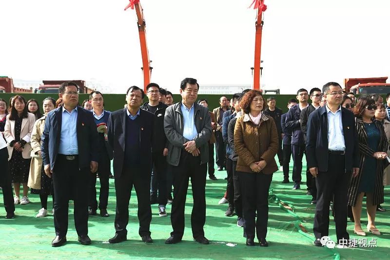 中国—中东欧（沧州）中小企业合作区五大先导工程首开工项目—沧州中捷北航教育园培训中心项目建设按下“启动键”