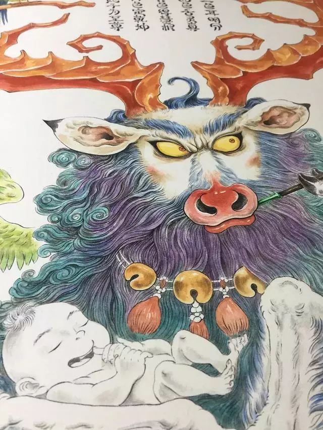 太震撼了！85后帅哥笔下的鬼神世界，迷倒了上万人......