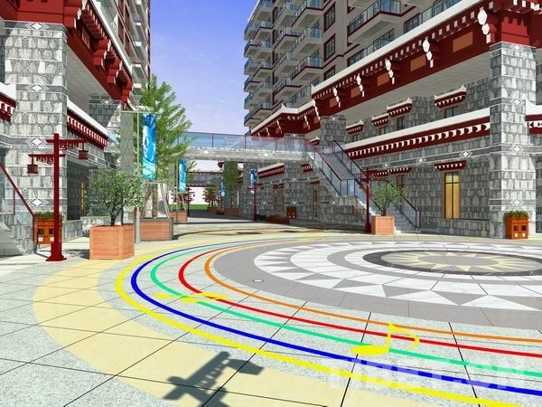 道孚县高原明珠图片,高原小城道孚