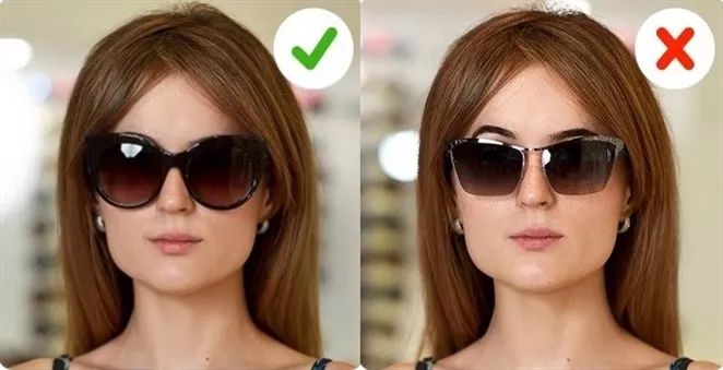 脸圆又黑适合戴什么墨镜,胖脸戴墨镜