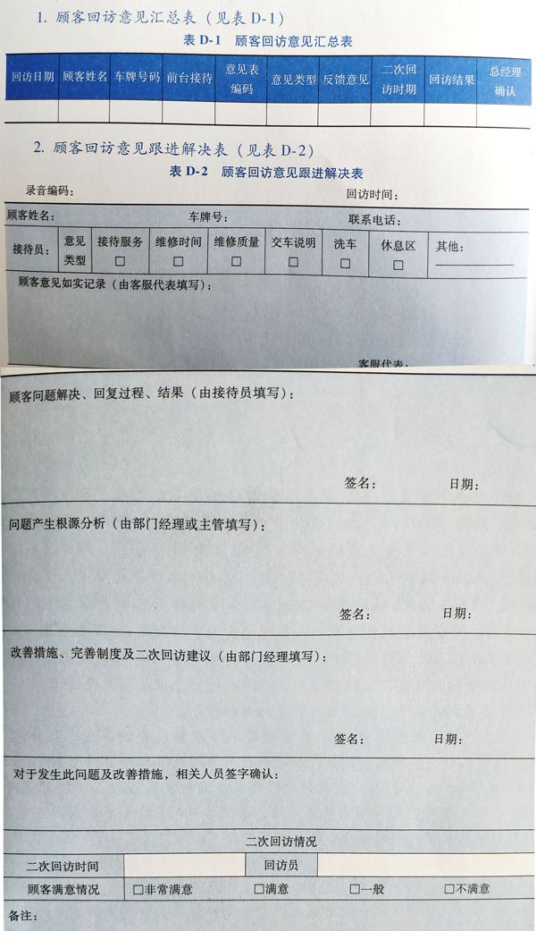 门店小参谋丨靠这两张表，做好客户回访