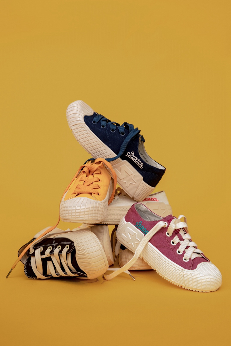 starter鞋春季,starter新款潮流鞋白金色