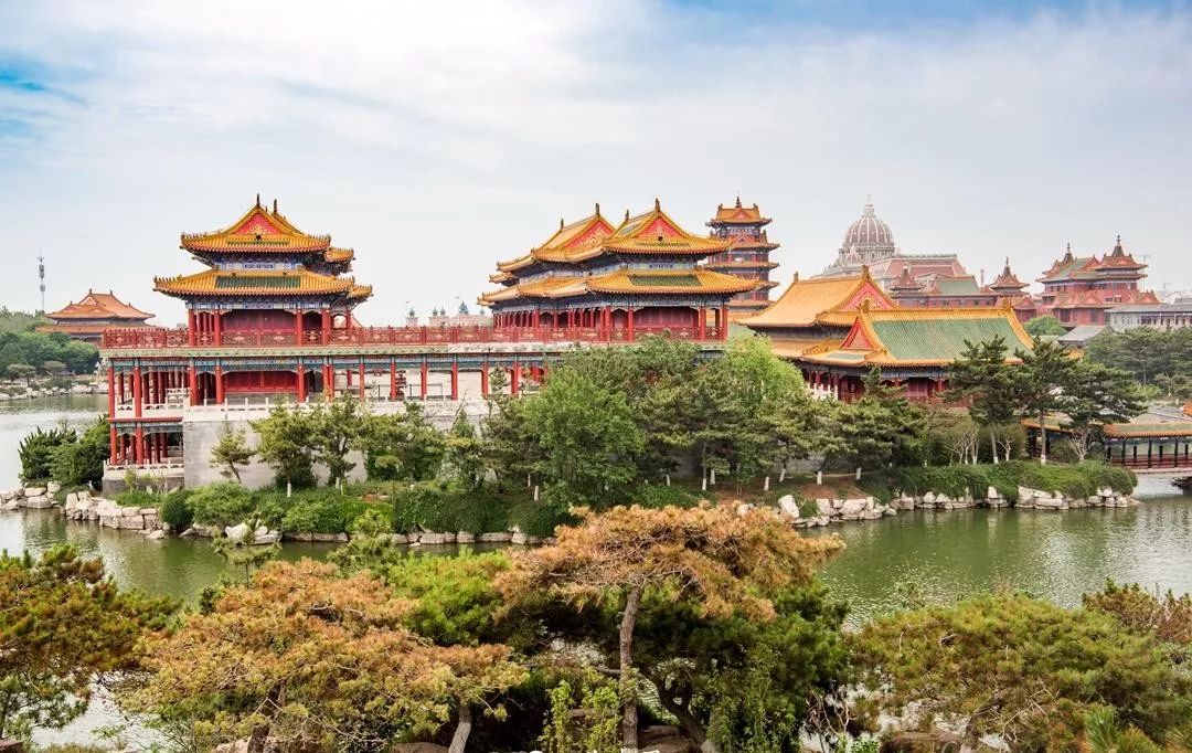 大V看蓬莱丨山东蓬莱有“三座仙山”，神话传说里的宫阙原来这样美！