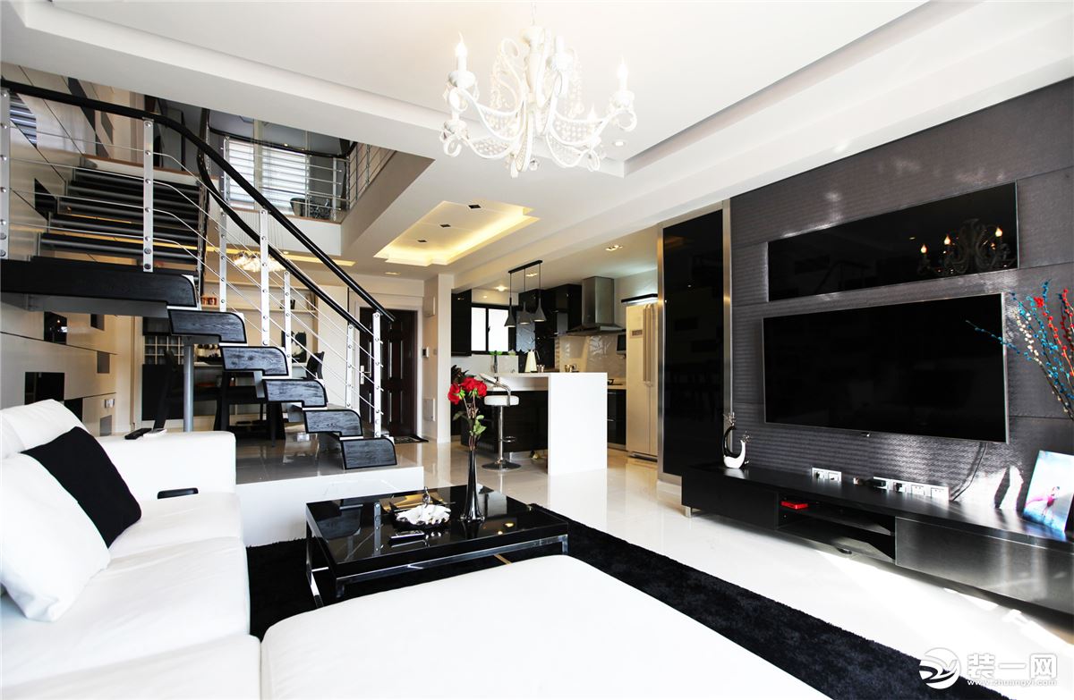 20-30平loft装修效果图,60平米层高4.5米loft装修效果图